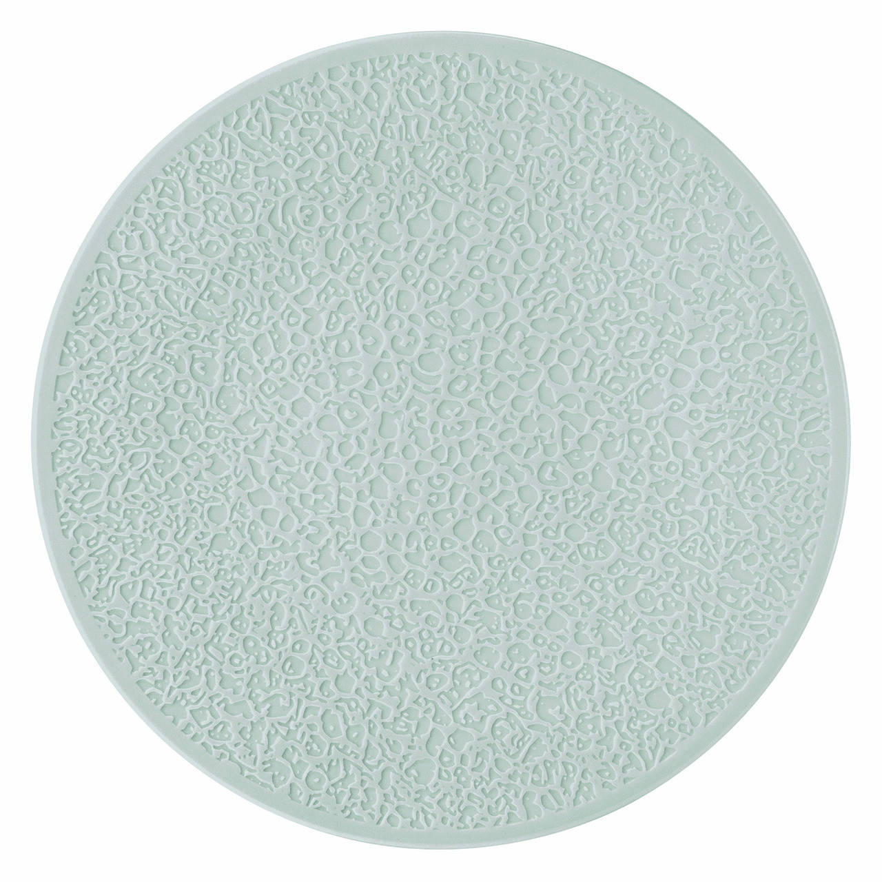 Nori, Teller flach ø 332 mm Vollrelief arktisblau